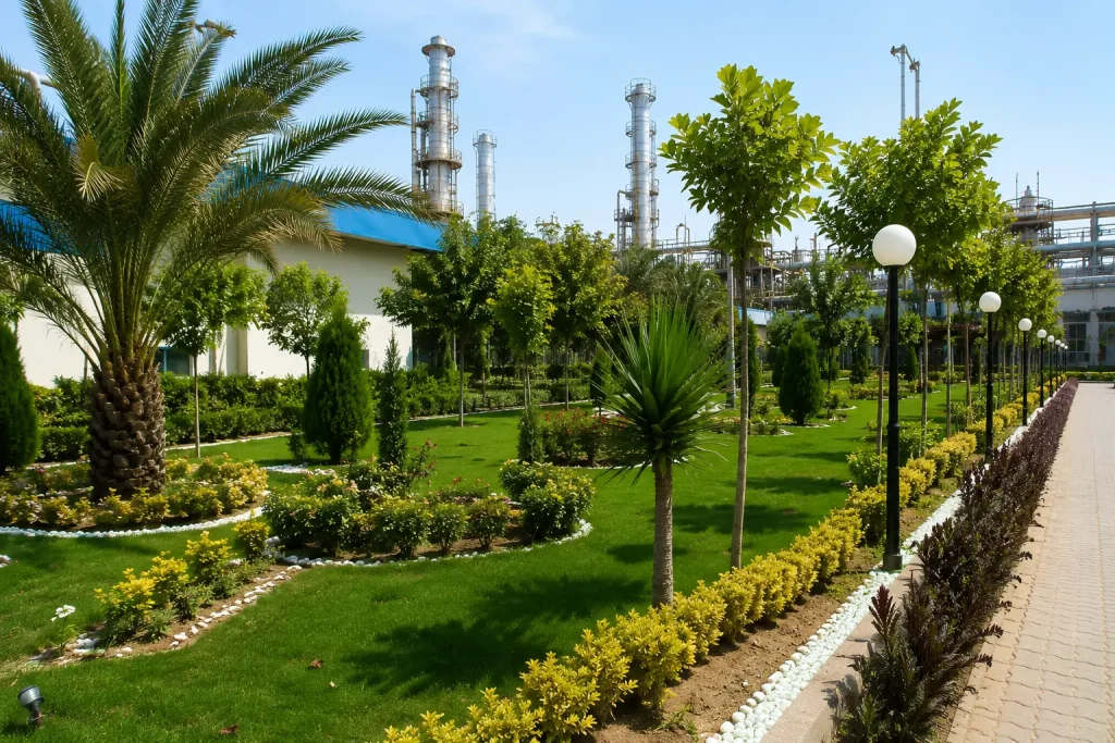 طراحی، اجرا و نگهداری فضای سبز